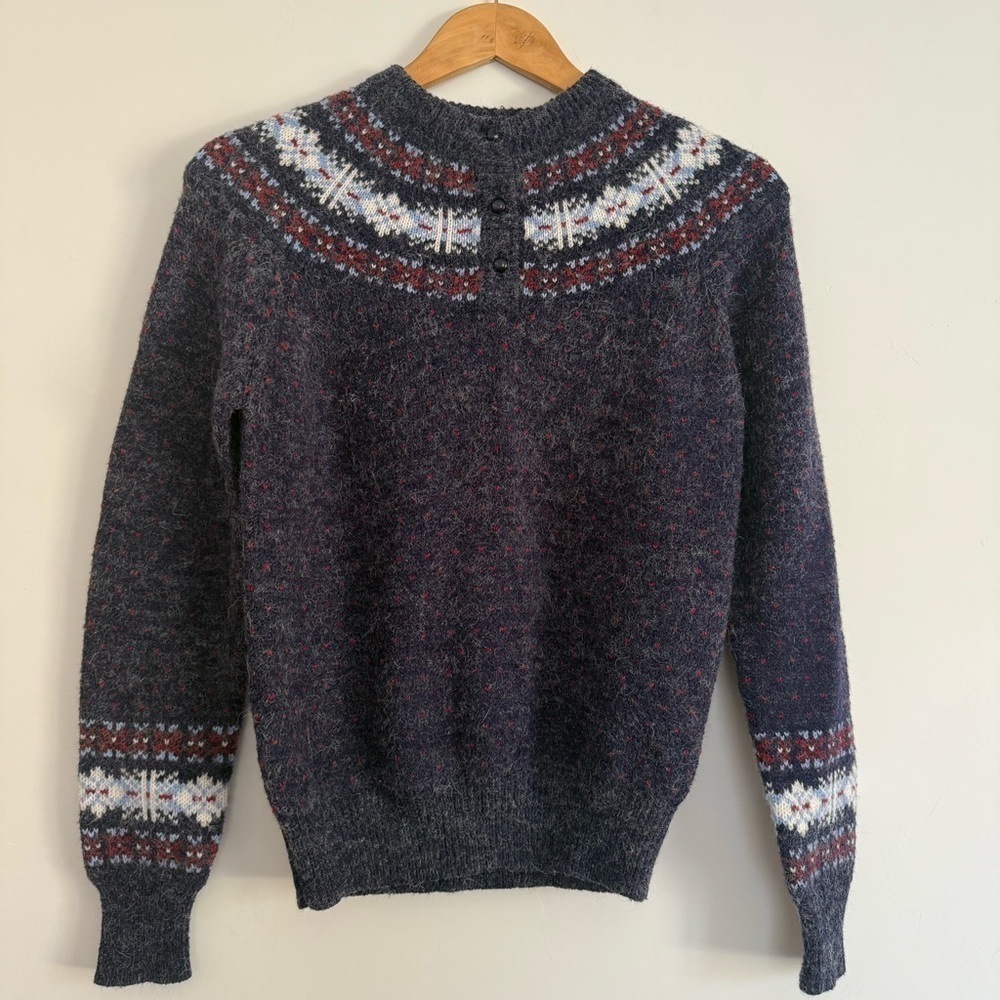 Northern Isles Vintage blue sweater Size: L